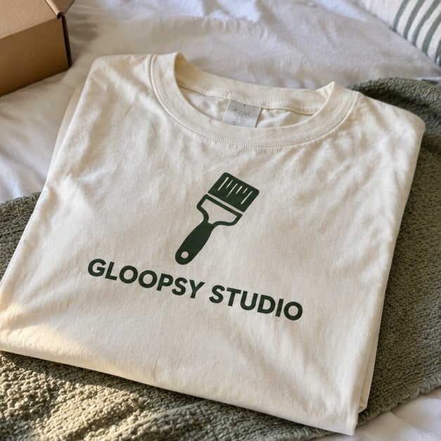 Customer photo of a custom team tee